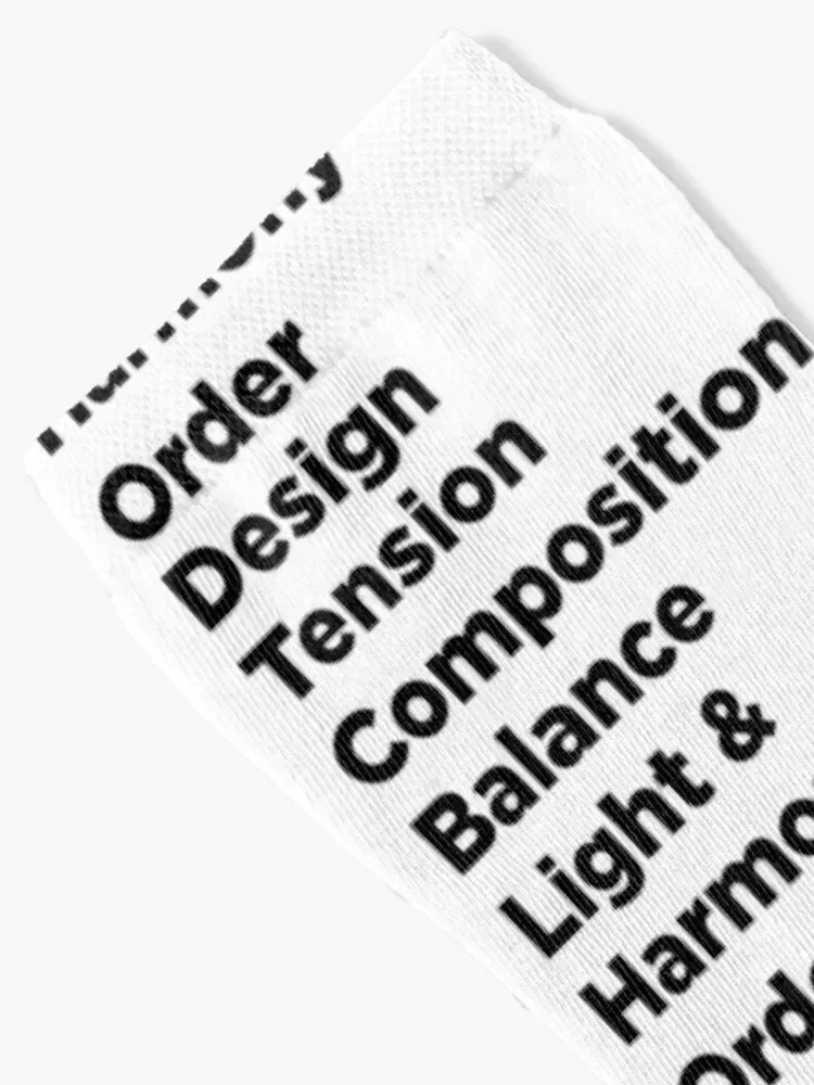 Order, Design, Tension, Composition, Balance, Light and Harmony Essential T-Shirt Socks FASHION Hiking boots Woman Socks Men's