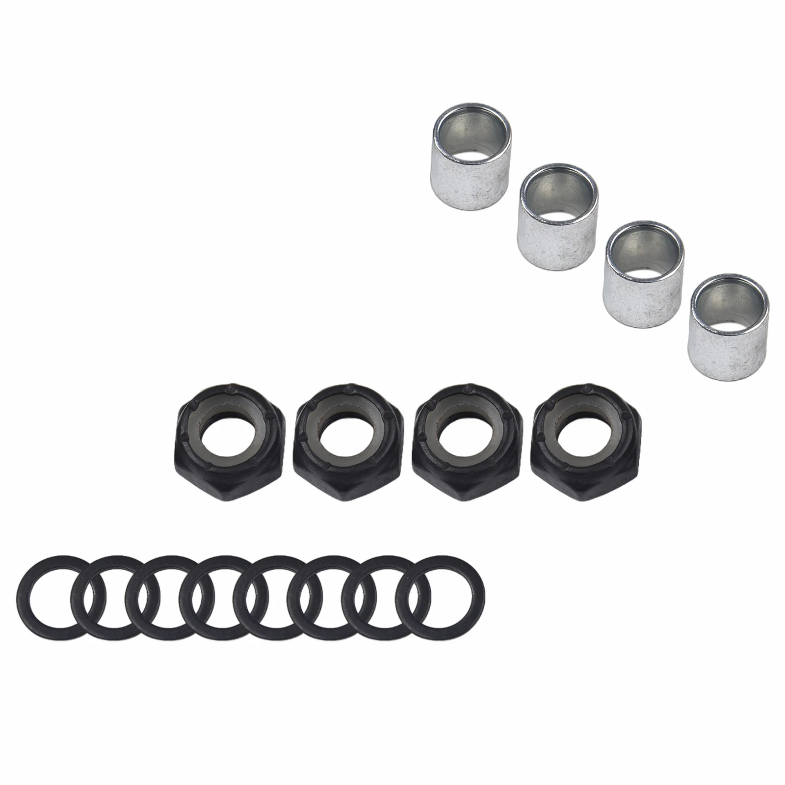 Bearing Spacer Nut Washer Element Longboard Rebuild Repair Skateboard Speed 11*8mm Accessories Accessory Iron Kit Replacement