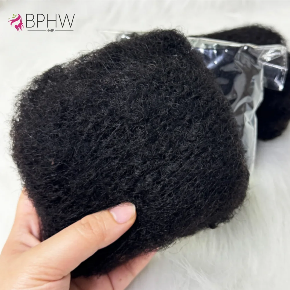 

Brazilian Afro Kinky Curly Human Hair Bulk Remy Bulk for Braiding Extensions Natural Hair For Locs Braids 1Pc/30g Hair BPHW Hair