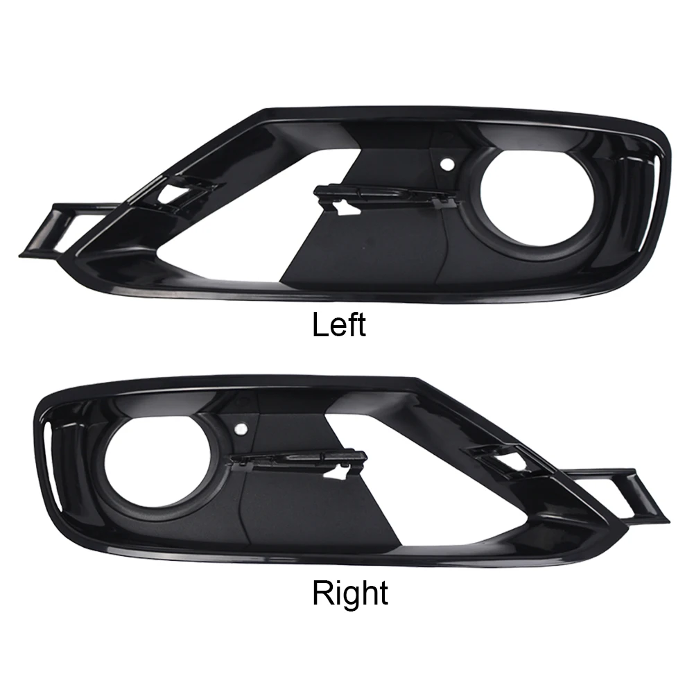 For BMW 3 Series F30 F31 12-17 Car Front Bumper Grille Cover Left & Right Fog Light Protect Bezels OEM: 51117300739 51117300740