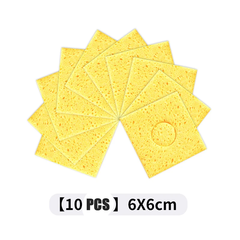 5/10/20pcs Cleaning Sponge Cleaner For Enduring Solder Welding Station Electric Soldering Iron Tips Clean Sponge Repair Tools