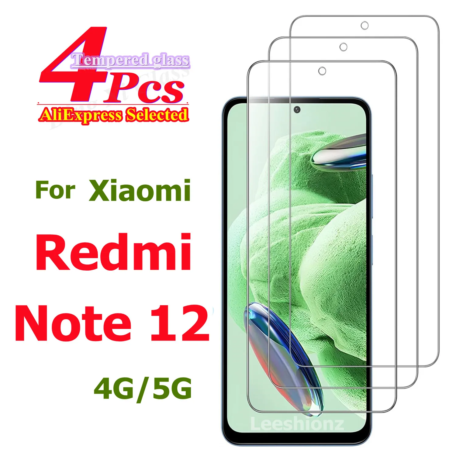 For Xiaomi Redmi Note 12 tempered glass high-definition anti drop screen protector