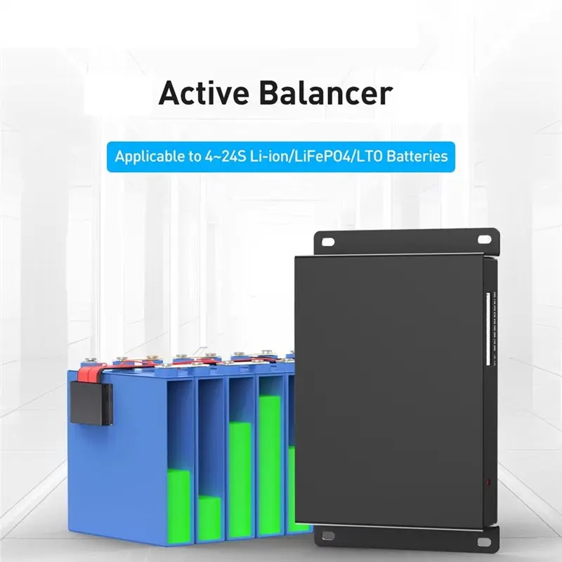 B76B Smart Active Balancer, 24S Li- Battery Balance Board, Bluetooth App Storage Balance Board for Battery Pack