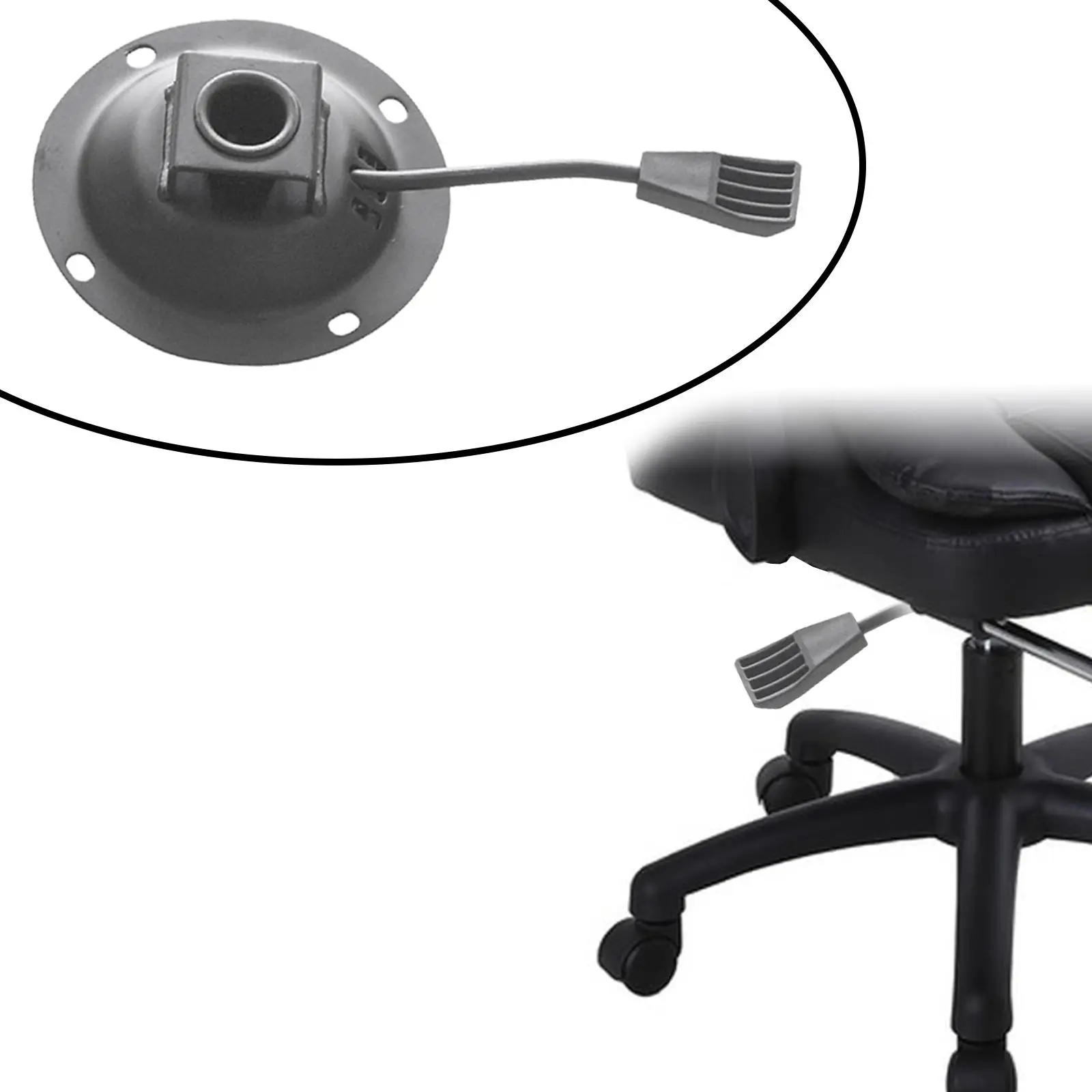 

Lift Lever Handle Home Office Chair Swivel Tilt Control Seat Mechanism for Computer Chairs Living Room Game Room Executive Desk