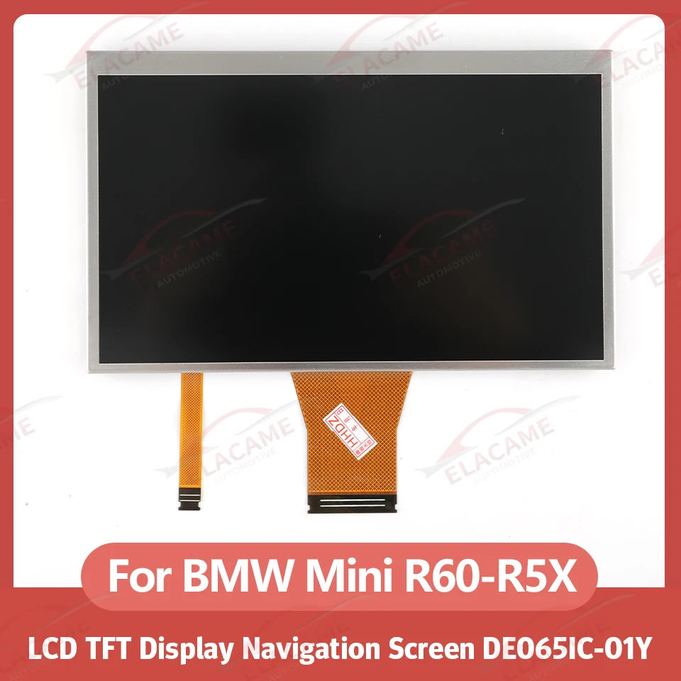 

Original 6.5inch Display Matrix DE065IC-01Y 65-33978z01-b 6A01M0001F104 For BMV Mini R60 R5X Car Multimedia s Inner LCD Screen