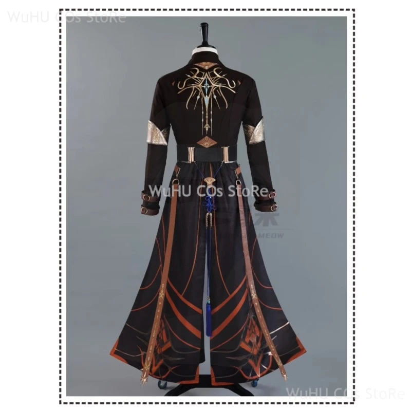 نينو لعبة الحب والمساحة العميقة زيفيا تأثيري حلي شعر مستعار الكبار كرنفال موحدة الأسود هنتر هالوين ملابس تنكرية للحفلات #6