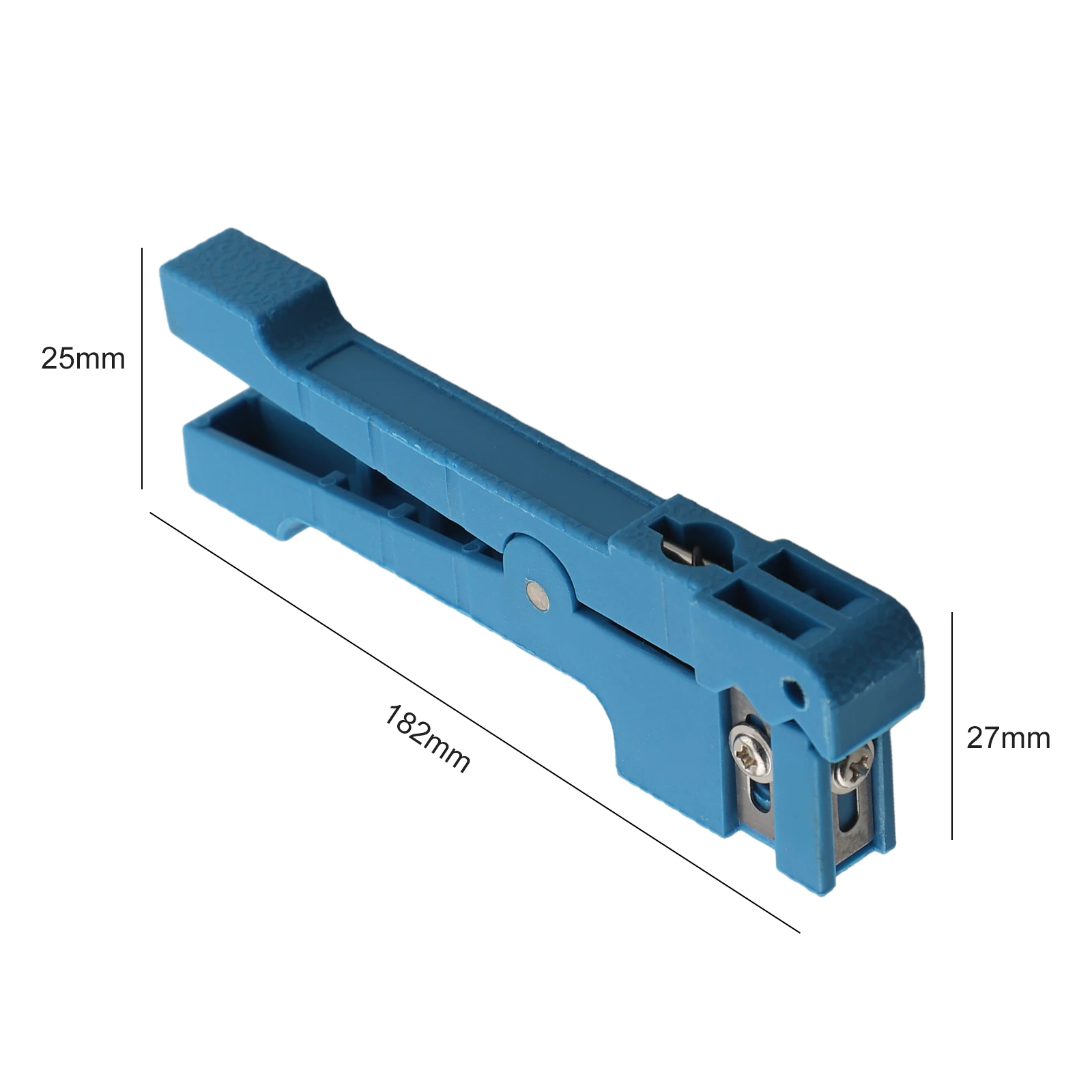 1 szt. Obcinak do kabli koncentrycznych 45-162/163/165 Narzędzie do ściągania izolacji Regulowane ostrza Obcinak Rozcięcie Ściągacz do włókien światłowodowych Pionowa rurka