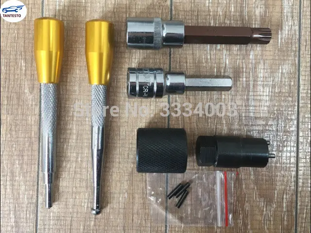 6PCS Diesel Common Rail Injector Nozzle Disassemble Tool Kits for BOSSCH DENSSO