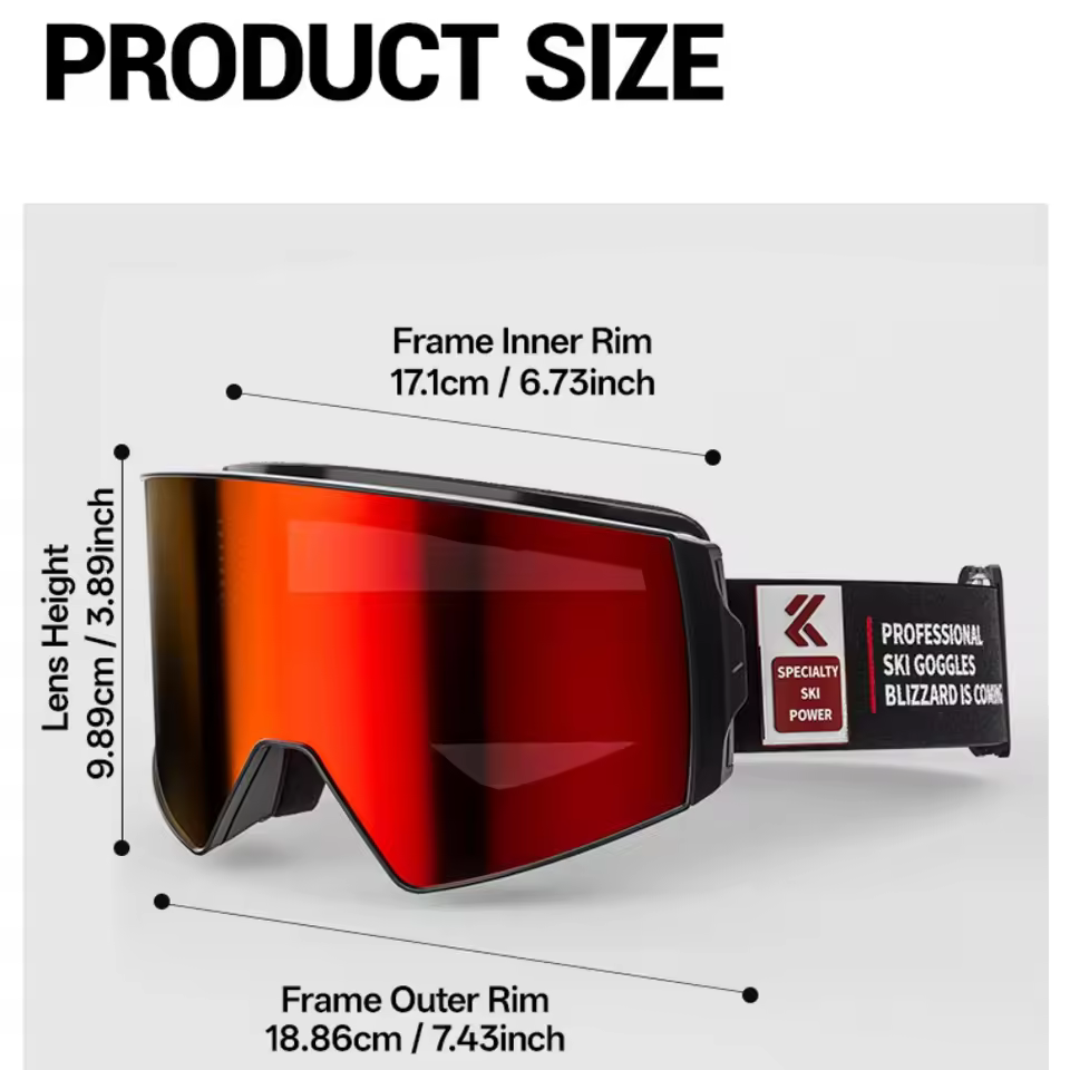 גוגלס Kapvoe Pro עם עדשות פוטוכרומיות חכמות