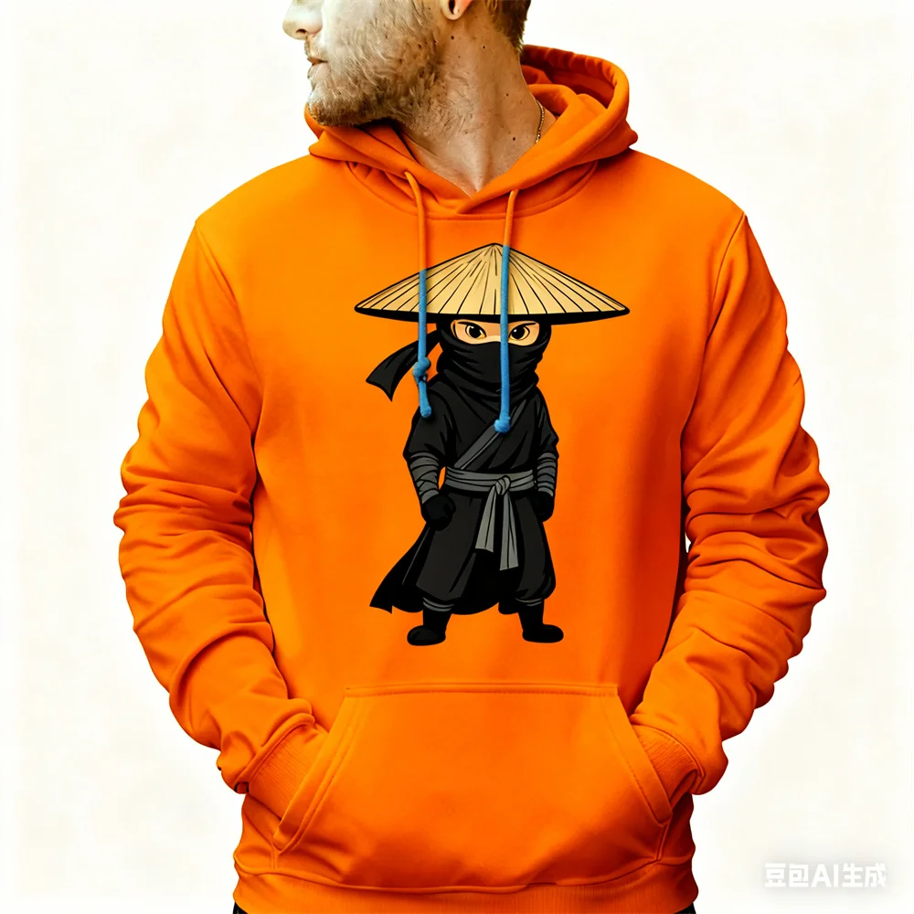 انمي ياباني نمط طباعة هوديس للرجل الرسومات هوديس الخريف الربيع y2k للجنسين هوديي جديد في هوديس وبلوزات القمم