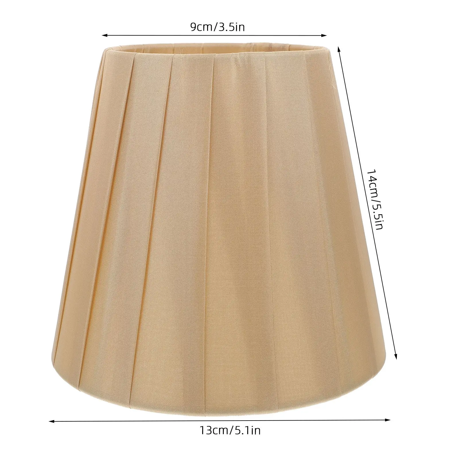1Pcs Simple Elegant Lamp Shade Premium Cloth Light Cover Multi-Purpose Stylish Decorative Lampshade for Dorm Office Study Warm