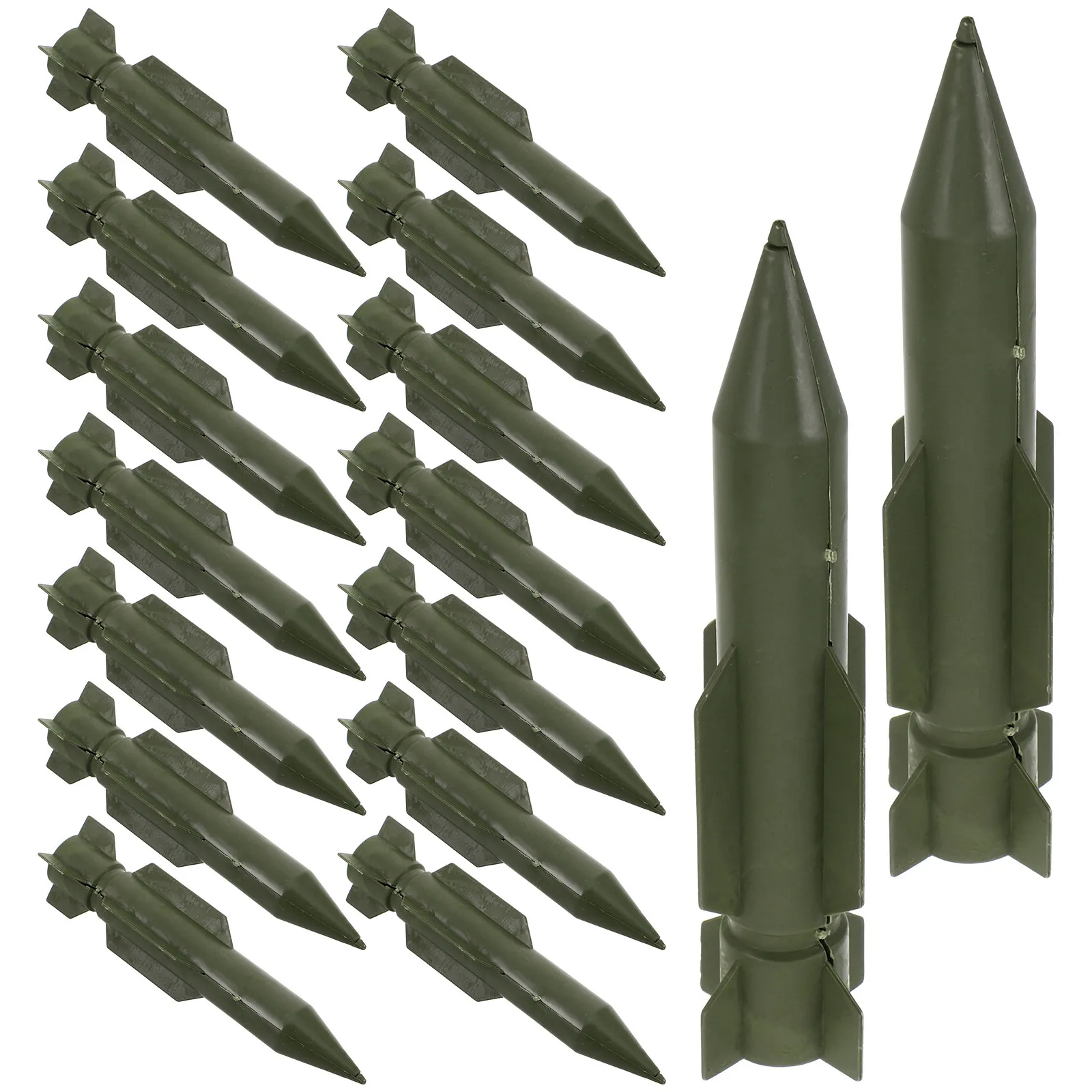 

20Pcs Simulation Rocket 14.5cm Realistic for Kids Pretend Play and Science Education