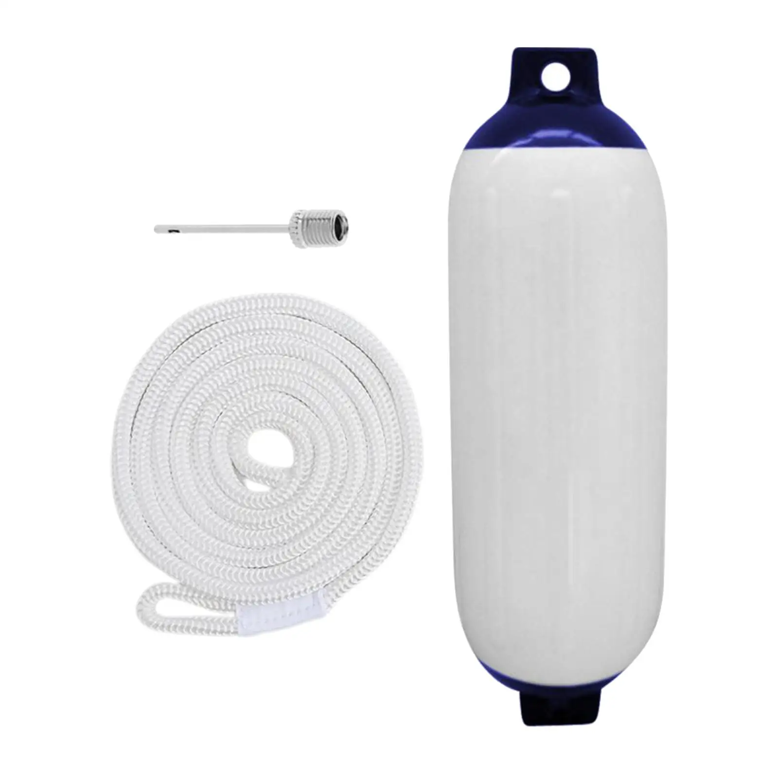 Marine Dock with Inflatable with 2M Rope Mooring Buoy Waterproof Boats Bumper Boats Fender for Yacht Row Boats Boat Dock