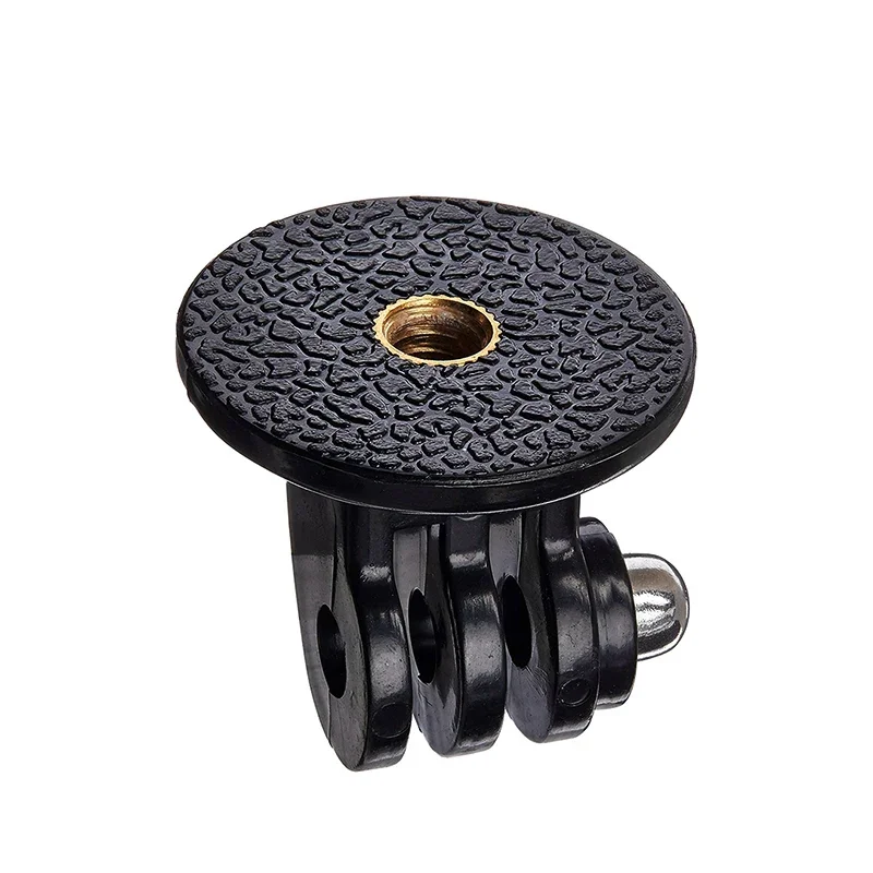 Adaptador de montagem de tripé go pro adaptador de montagem de tripé para gopro hero sjcam yi dji osmo acessórios de câmera de ação