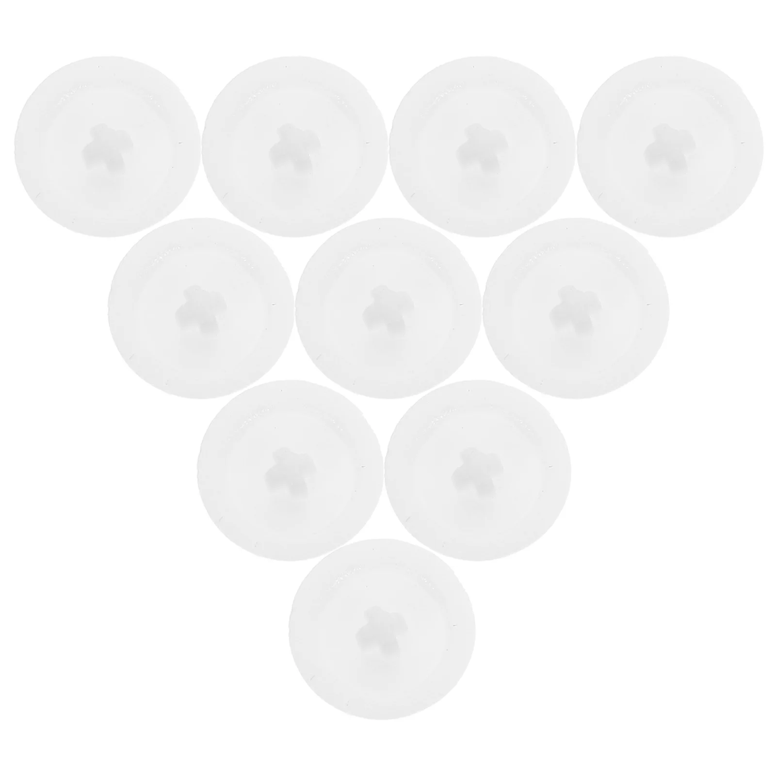 

200Pcs White Plastic Screw Cap Covers 12Mm Round Head Concealer Caps for Furniture Cabinets Doors Home Improvement DIY