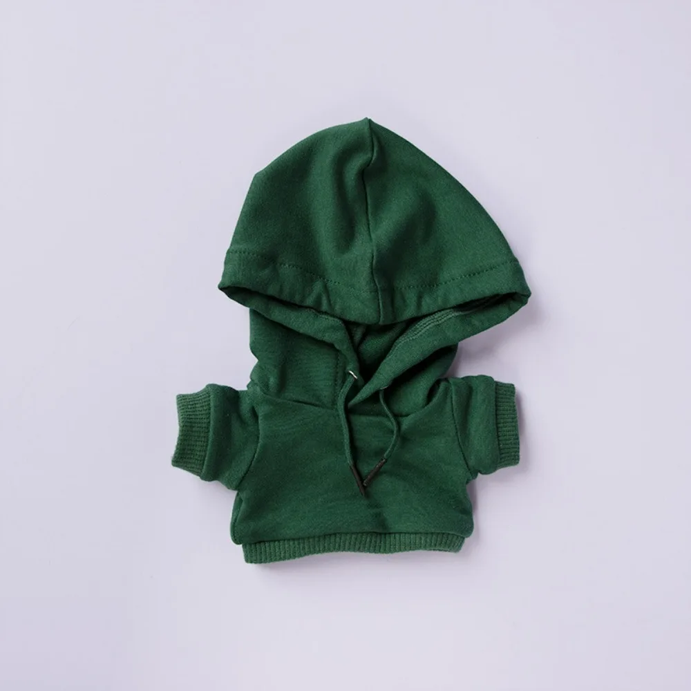 Cute Fashion Mini Handmade Clothes Hoodies For 10/15cm/20cm Cotton Doll Sweatshirt Outfits For 1/12 BJD Dolls Top 1/11 1/12 OB11