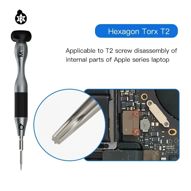 MaAnt MY-903 Spezial-Schraubendreherbit aus hochfestem legiertem Stahl mit starker magnetischer Adsorption, Demontagewerkzeug für iPhone, Android und MacBook – Detail 12