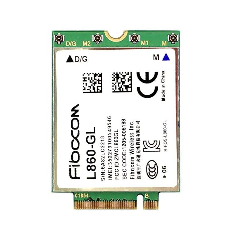 Fibocom L860-GL L860 gl USB 4G 모듈, Wlan 카드, LTE-A Pro CAT16 4G LTE L860 USB LTE 모듈 4G