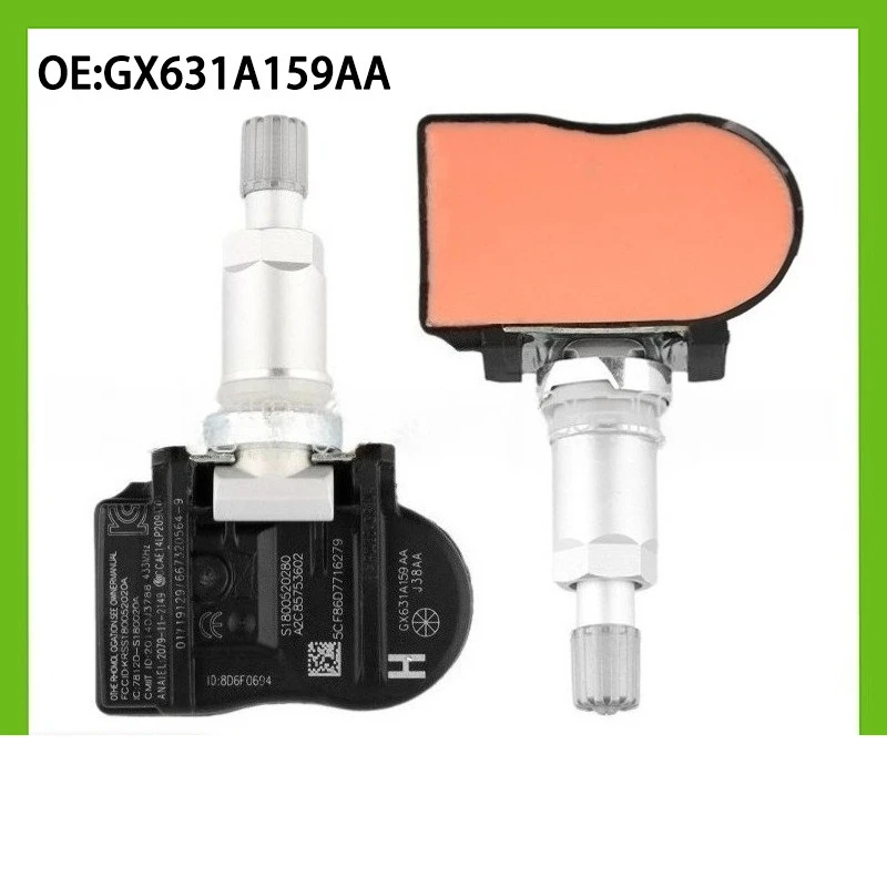 

GX63-1A159-AA GX631A159AA 1/4pcs TPMS Tire Pressure Monitor Sensor for Land Rover Range Rover For Jaguar I-PACE 2018-2025-04