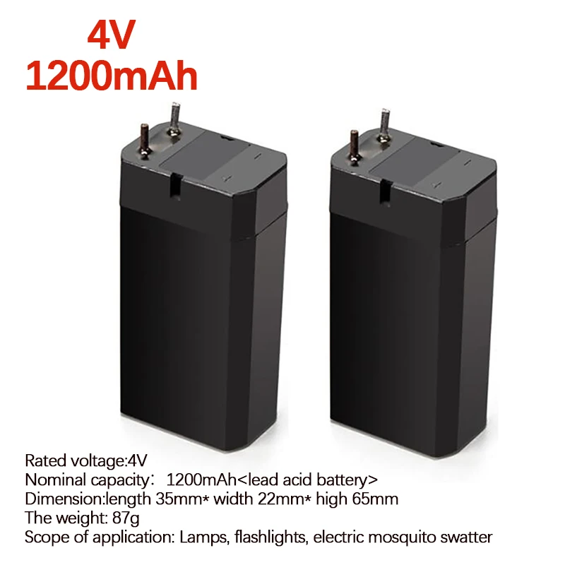1/2/3Pcs 4V Lead Ac…