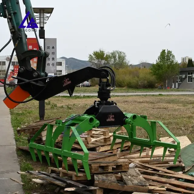 1-3t  Multi-purpose Rake with Adjustable Angle for Precise Control