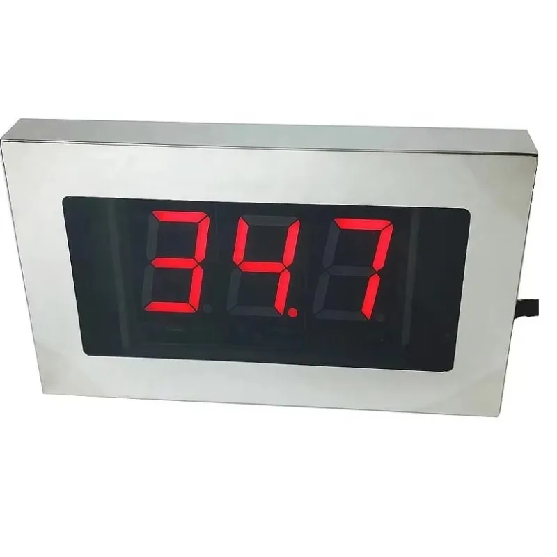 

High-tech Chip Temperature Measurement 304 Stainless Steel Waterproof Intelligent LED Pool Thermometer