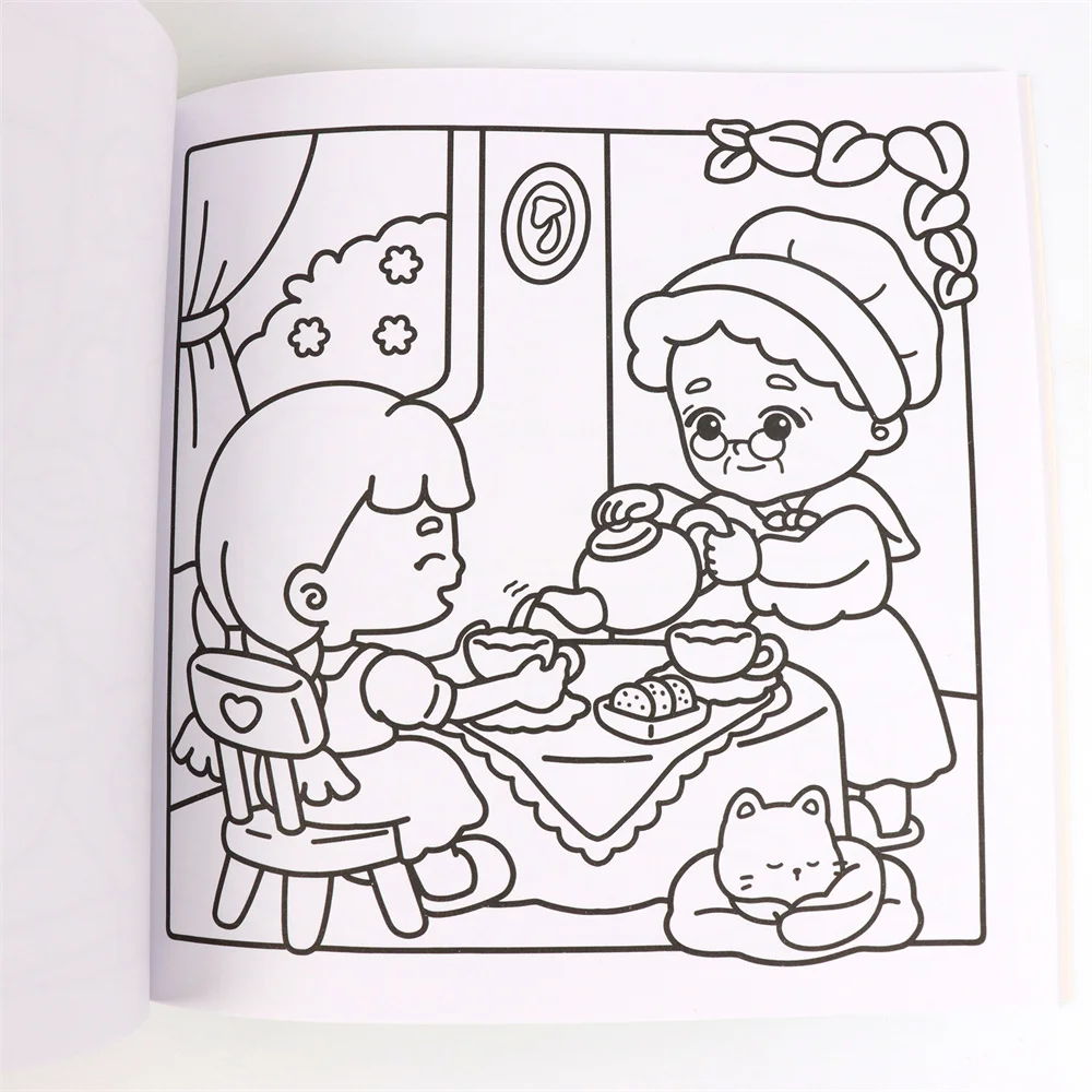 COTTAGE VIBES Coloring Book For Adults And Teens Featuring Adorable Creepy Creatures for  Gifts image 5