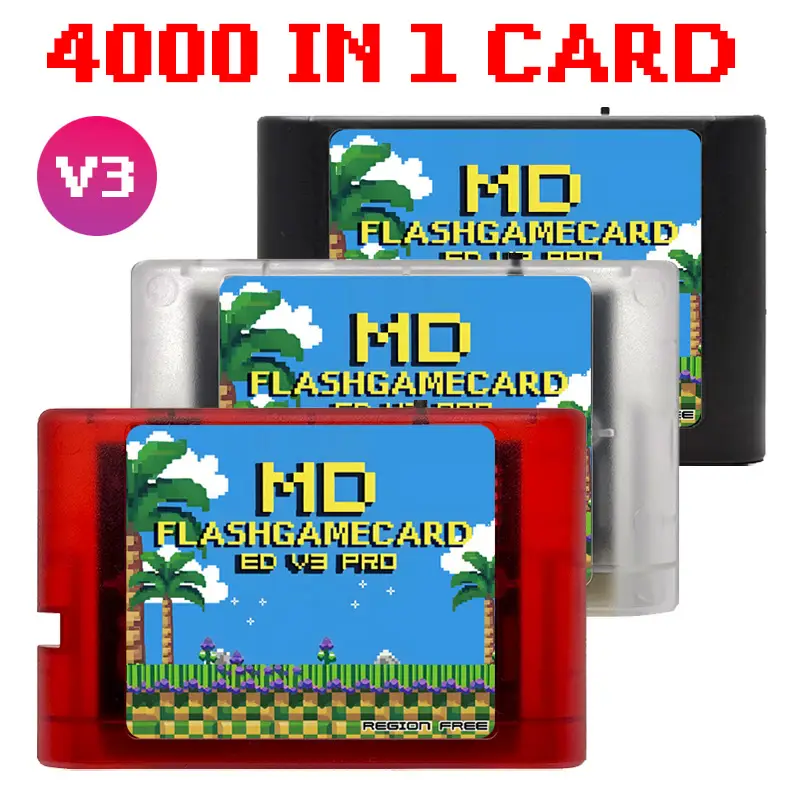 Mega Genesis MD V3 Pro Game Cart