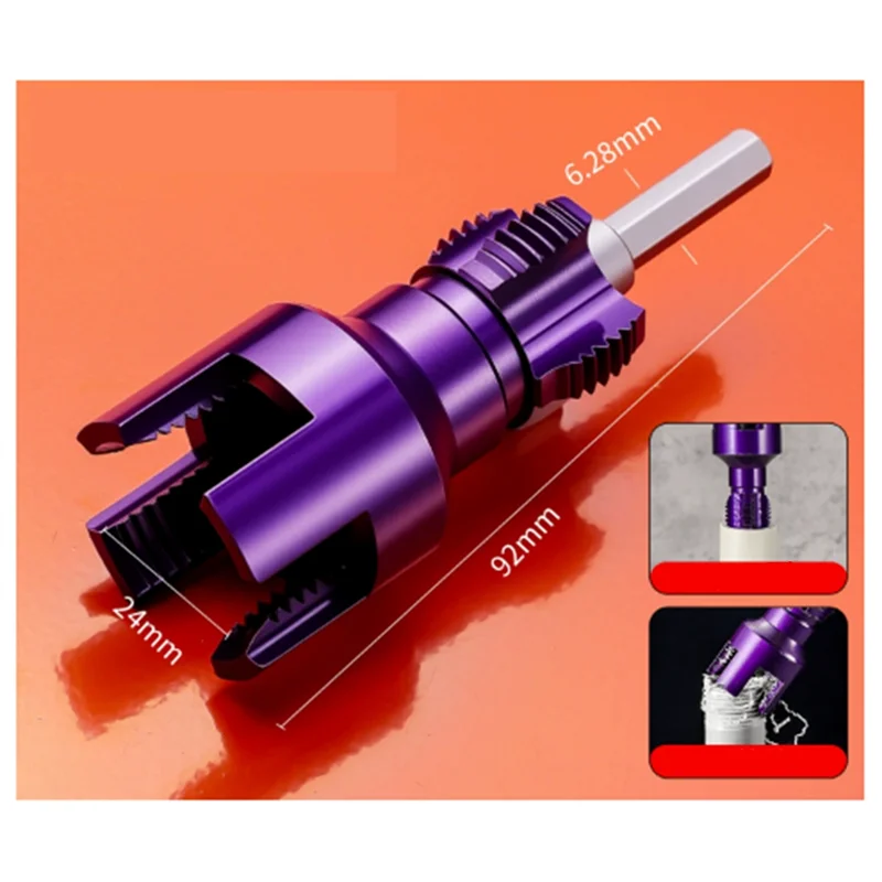 

AT63-Pipe Thread Cutting Tool Thread Maker Water Pipe Opener For Building For Bathroom Maintenance