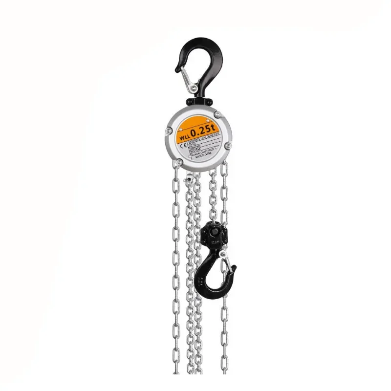 

250kg aluminium alloy made light duty tiny mini manual hoist hand chain block machine