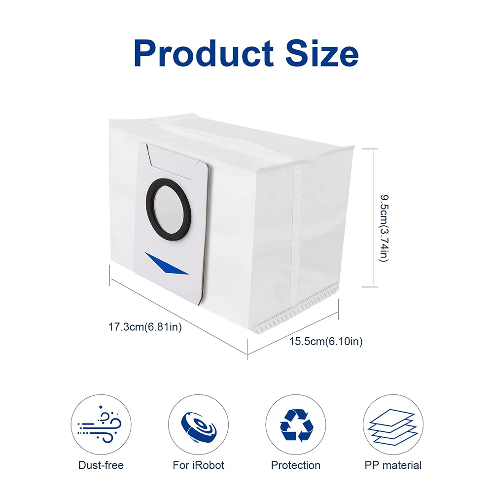 Dust Bag For Ecovacs T20 omni\\T10 omni\\X1 omni\\X1 Turbo\\T10 Turbo Accessories Dustbin Garbage Bag Robot Vacuum Cleaner Parts