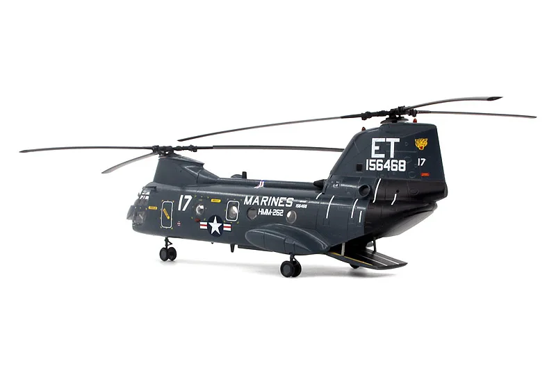 1/72 37002 American ch-46f helicopter model hmm-262 Finished aircraft model