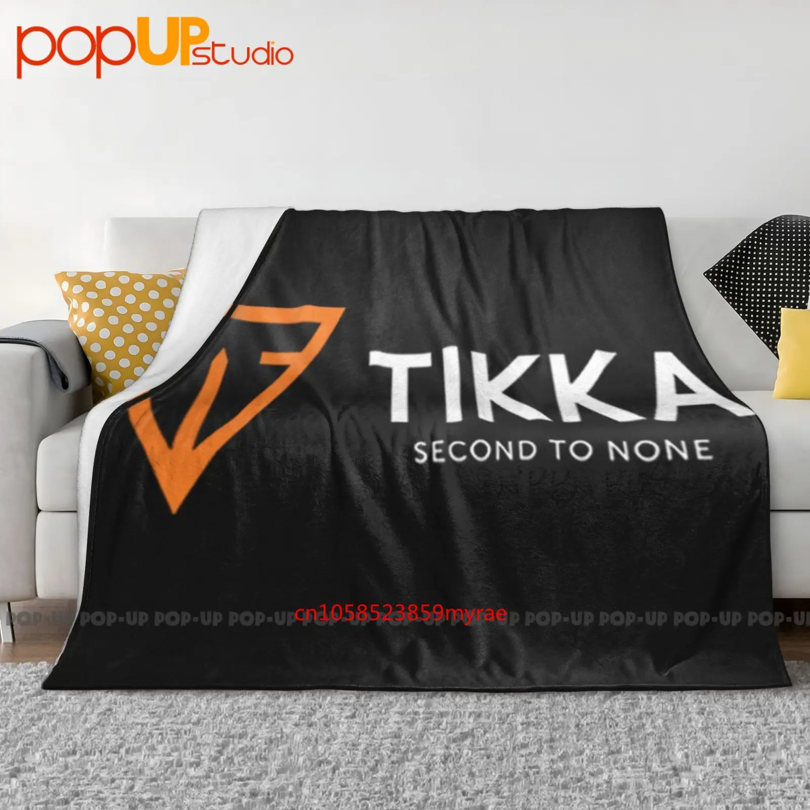 Tikka Logo Second To None Sako Finland Sniper Riffle Ultra-Soft Blanket Quilt Winter Sofa Cover Bed Covers