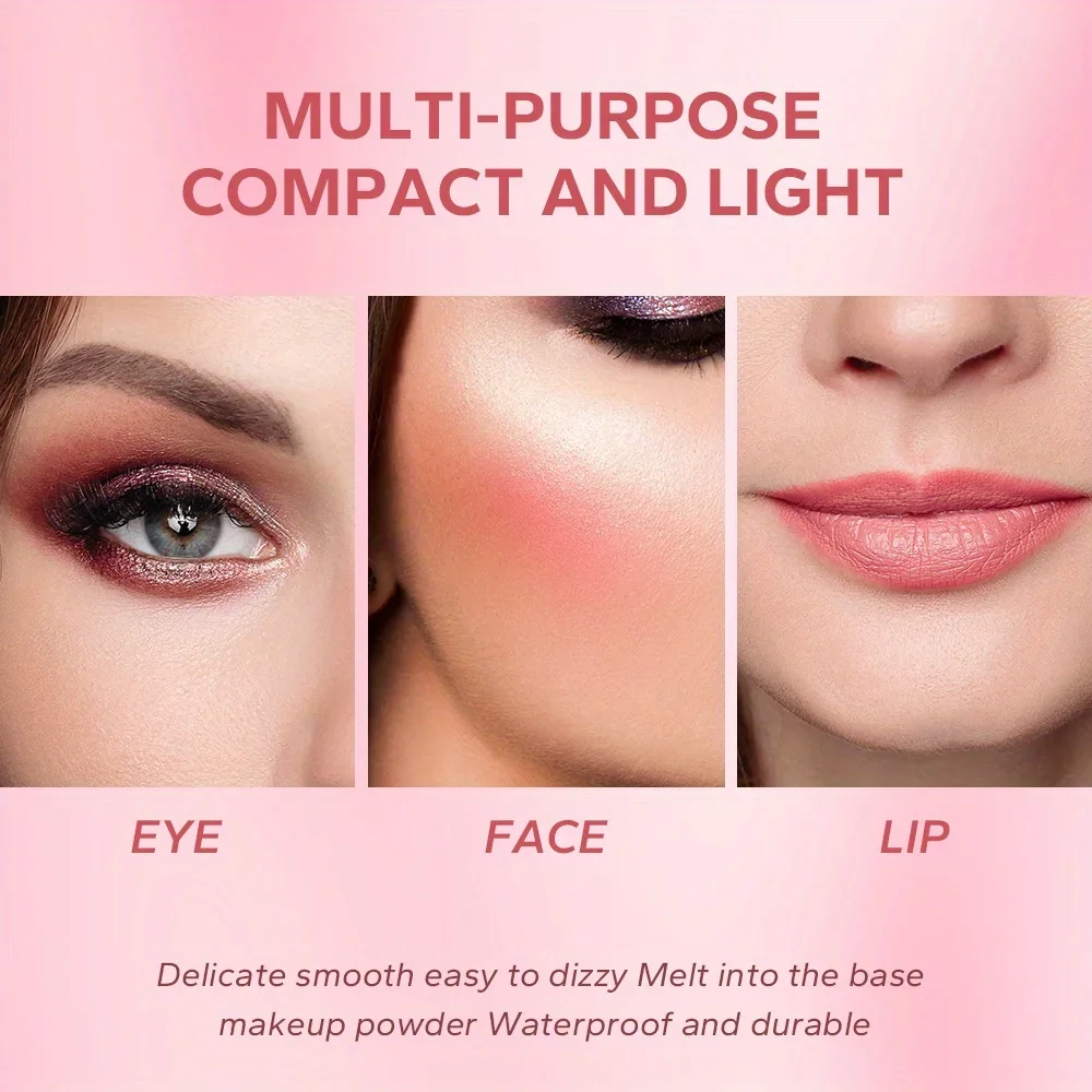 BEAUTY GLAZED Liquid Blush ติดทนนานกันน้ํากันน้ําน้ําหนักเบา Non-Fade Natural Cheek Blusher On Face Make Up