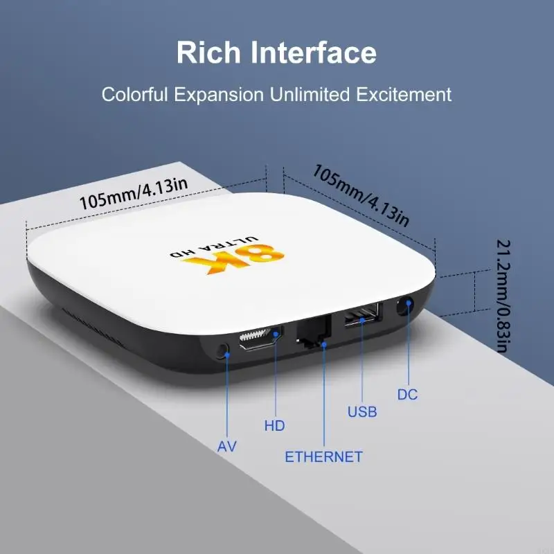 2025 New HDTV Box RK3528 2G 16G/4G 32G 8K VIDEO DECODING WIFI6