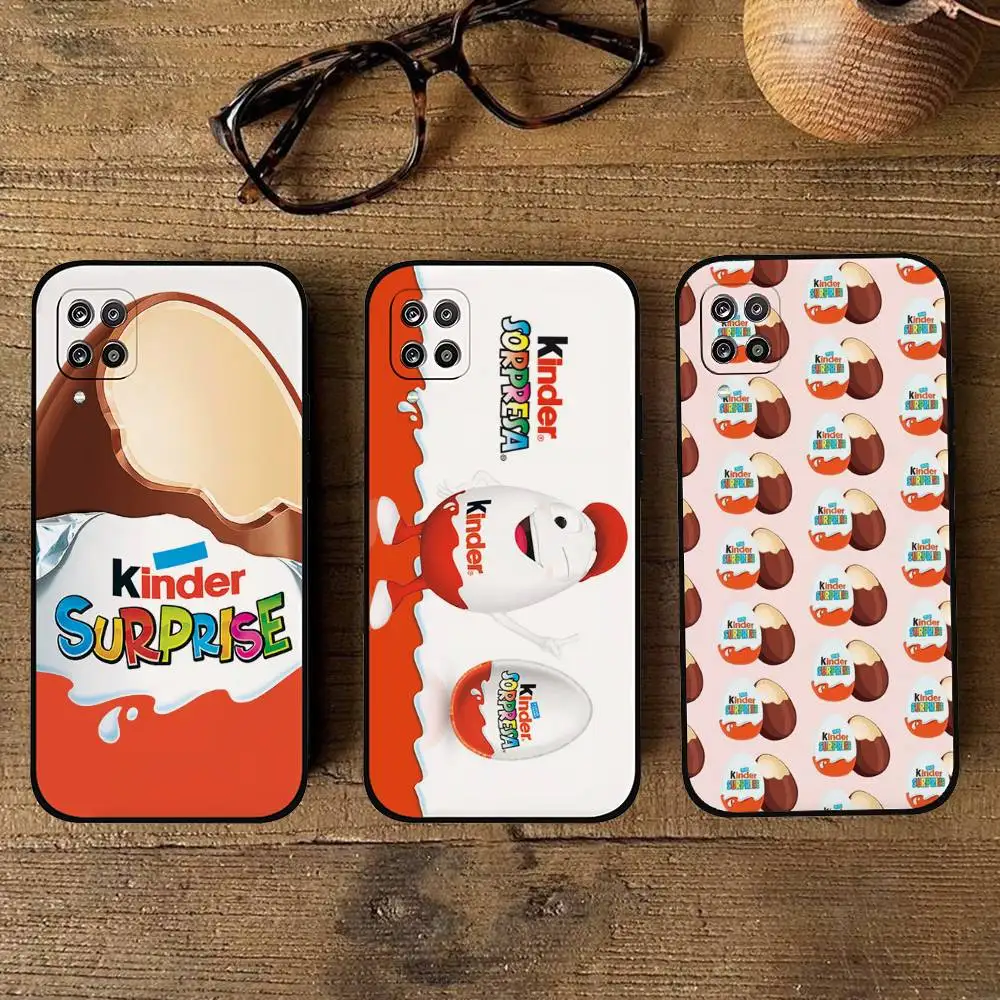 Trolly Egg K-KINDER JOY S-Surprise Phone Case For Samsung Galaxy S21 S22 S23 S24ULTRA S25ULTRA FE Ultra Plus5G A52S S26 Cover