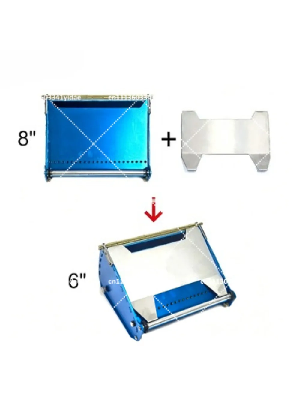 Wall Scraper White, Putty Powder Scraper, Flat Box Painting Tool, Ash Box for Smooth Finishing