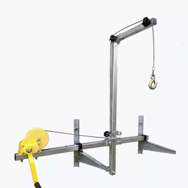 1PCS outdoor installation lifting tool crane air conditioner folding, manual winch assembly