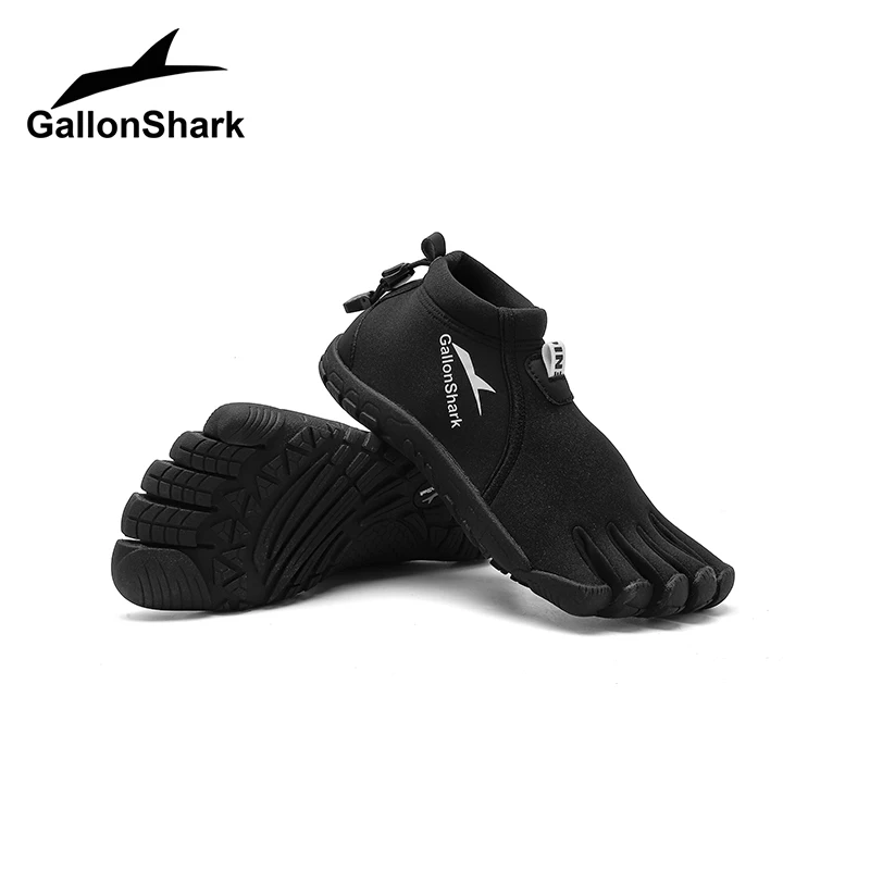

Neoprene Five Toe Barefoot Shoes, Quick-Dry Water Sneakers for Snorkeling, Beach Hiking & Tropical Shoreline Activities