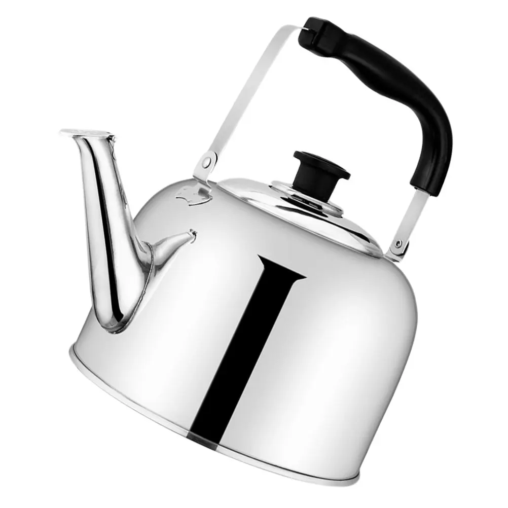 

6L Stainless Steel Whistling Water Kettle Household Gas Stove Boiling Tea Coffee Heating Rustless Thickened Large Capacity Home