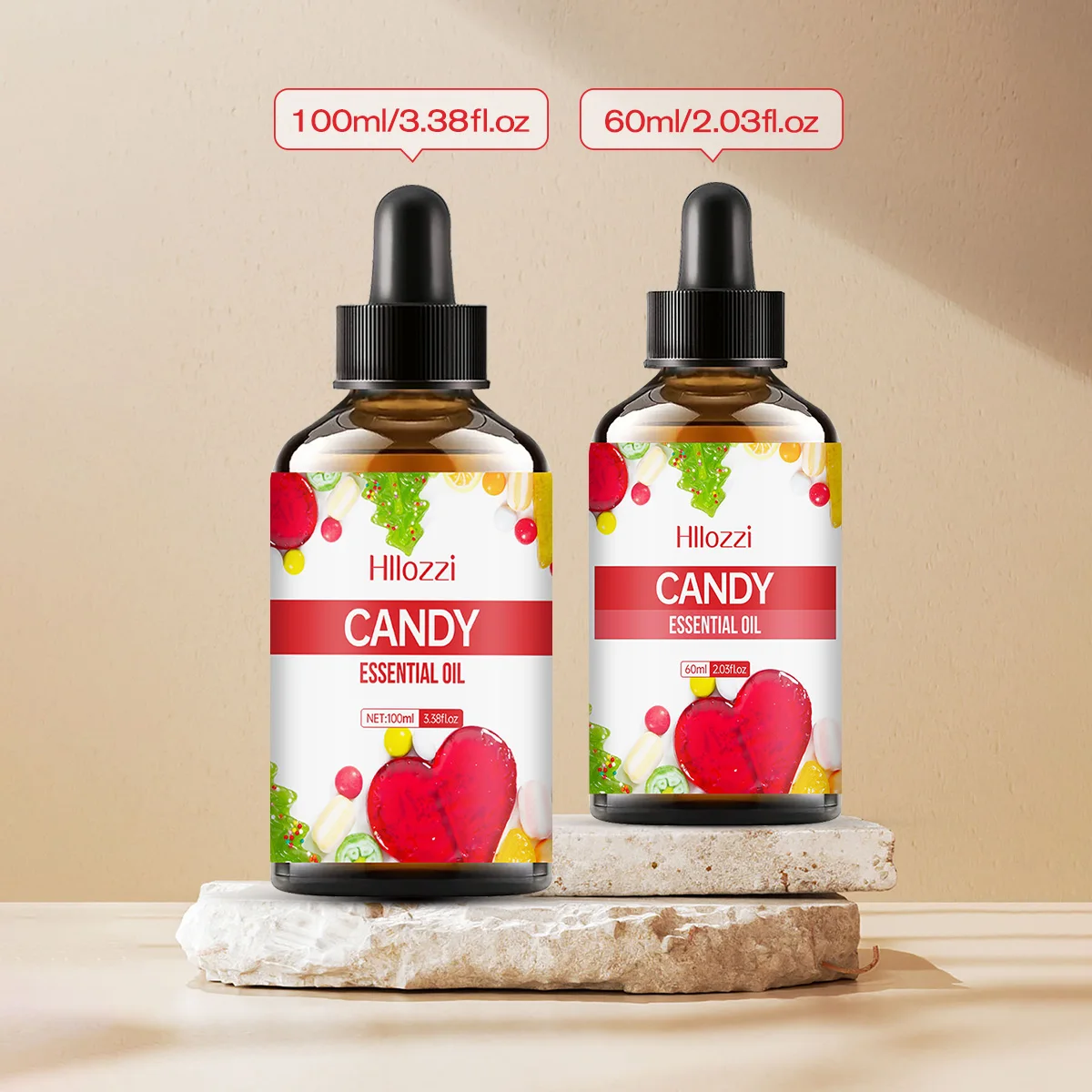 CANDY ESSENTIAL OIL Smooth skin texture, create a more even skin tone, making the skin smooth and delicate