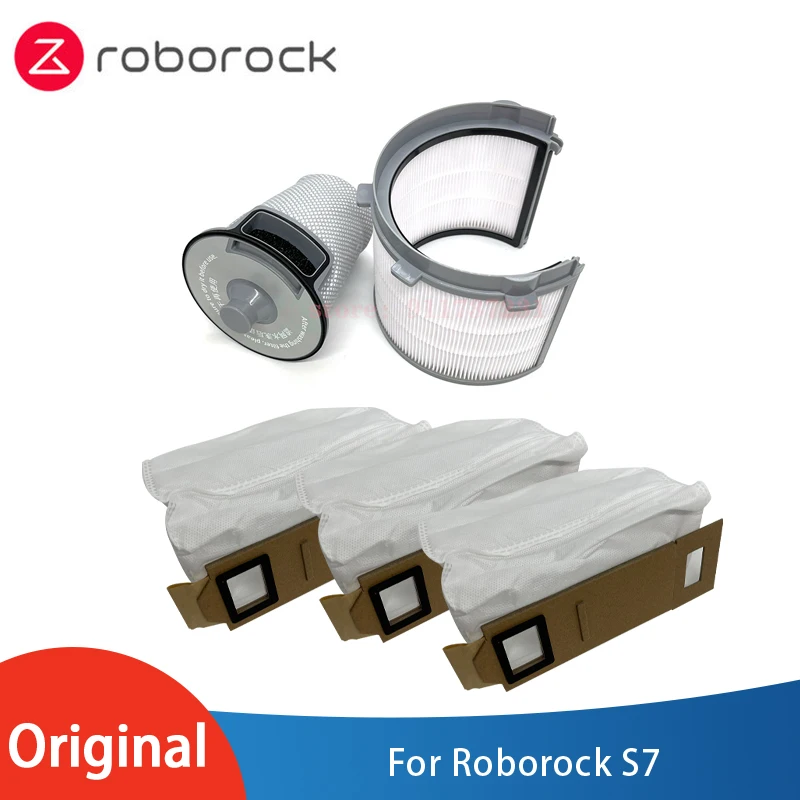 Ban Đầu S7 Hút Bụi Lọc Bụi Túi Roborock Tự Động Trống Ga Đá Dock Ban Đầu Phụ Kiện Phụ Tùng