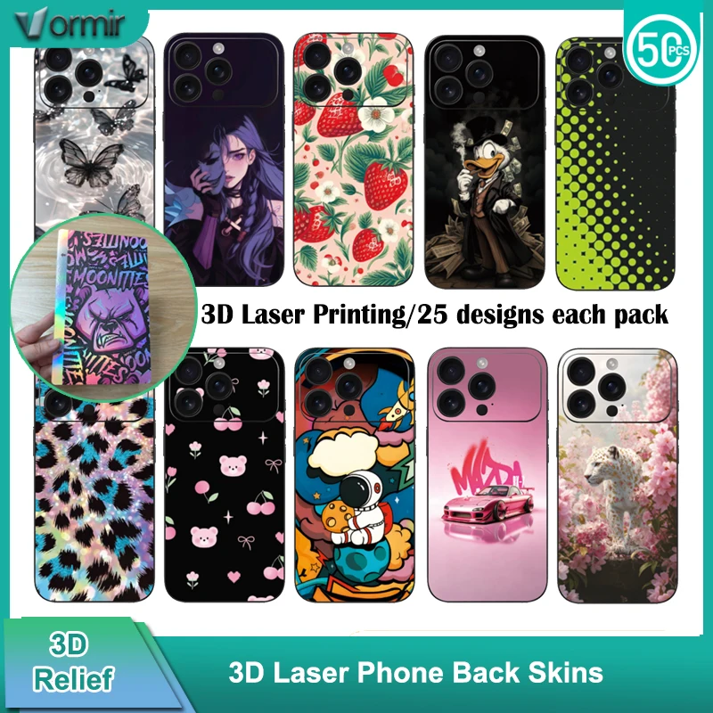 3D Printing Laser Cutting - VORMIR 50 peças de Material Personalizado