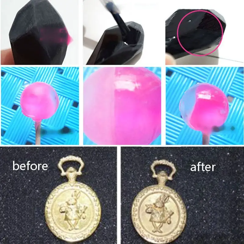 Hard Type Gel Curing Resin for Jewelry Solar Cure Sunlight Activated Resin for Resin Mold 97QE