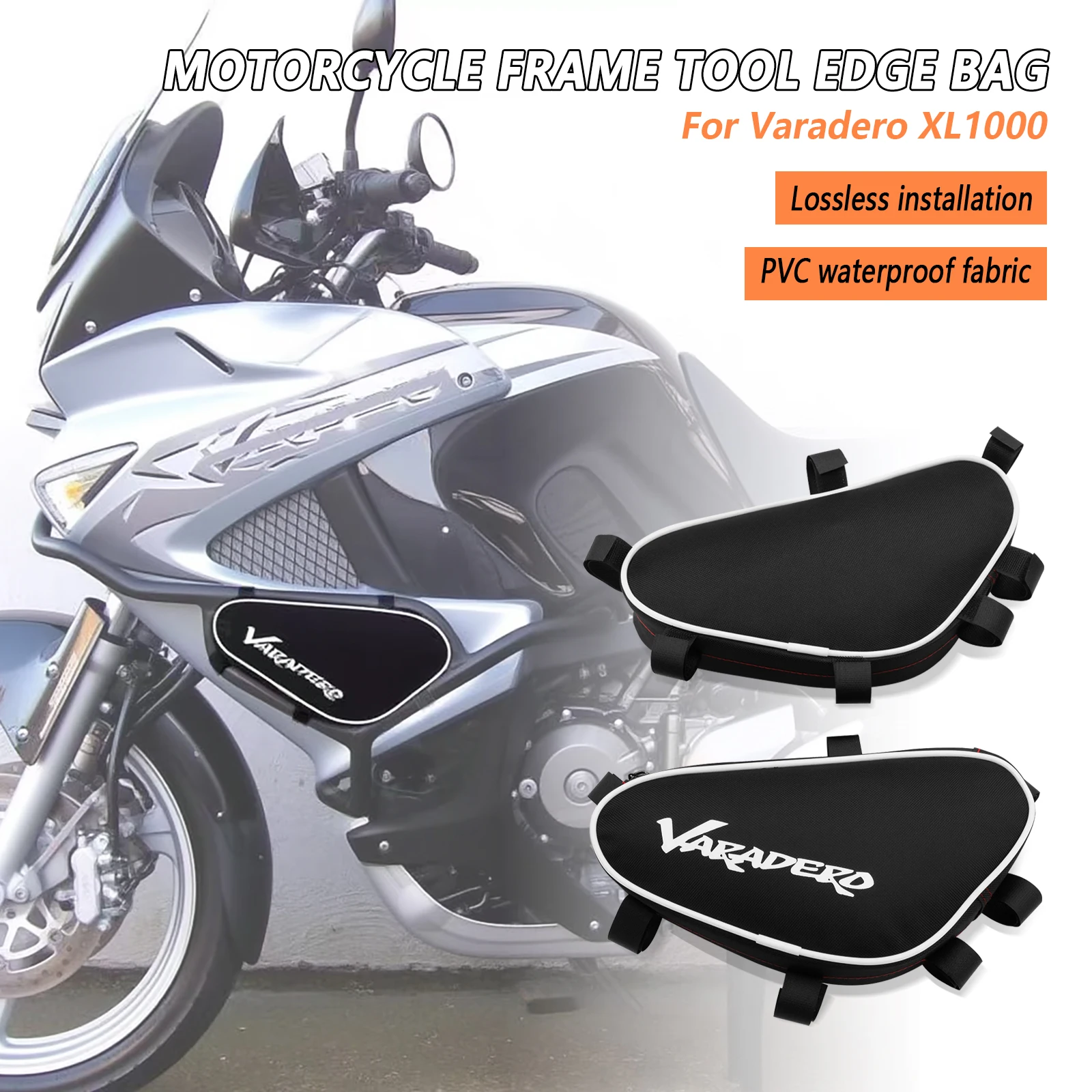 

Новинка для VARADERO XL1000 XL 1000, рама мотоцикла, защитные дуги, водонепроницаемая сумка, сумка для ремонта бампера, сумка для размещения инструментов