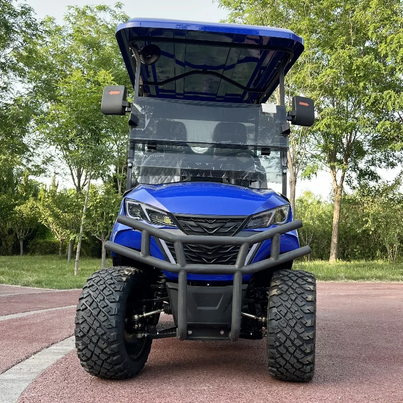 2025 منتج جديد بطارية حافلة لمشاهدة معالم المدينة الكهربائية جولف 2 4 6 8 مقاعد عربة جولف كهربائية مع شريط الصوت