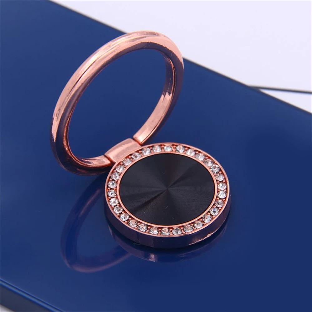 1~10PCS Luxury 360 Degree Universal Finger Ring Phone Holder Smartphone Magnet Metal Spin Rotatable Socket for Magnetic
