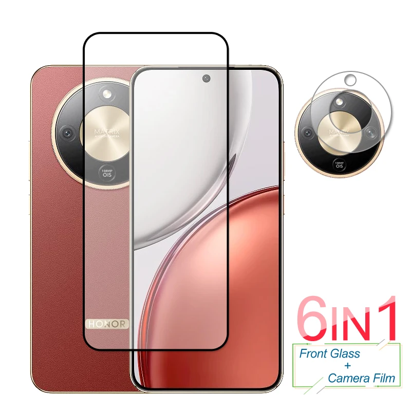 

Full Cover Tempered Glass For Honor X9d Glass Honor X9d 5G Screen Protector Protective Phone Camera Lens Film For Honor X9d X70