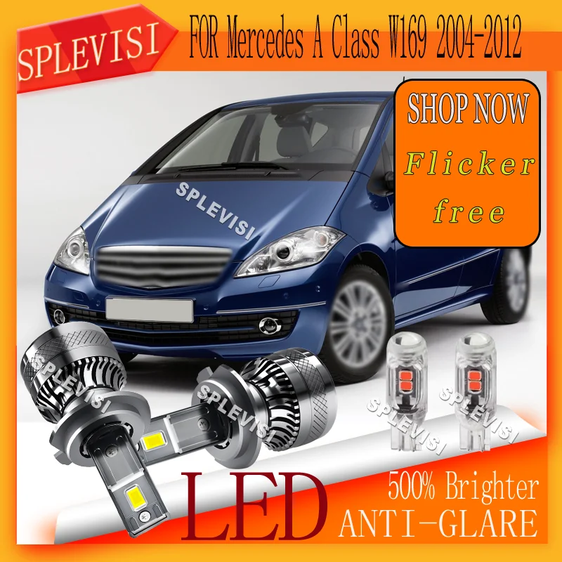 Maintains Reliable Night Vision Easy Install  HEADLIGHT For Mercedes A Class W169 2004 2005 2006 2007 2008 2009 2010 2011 2012
