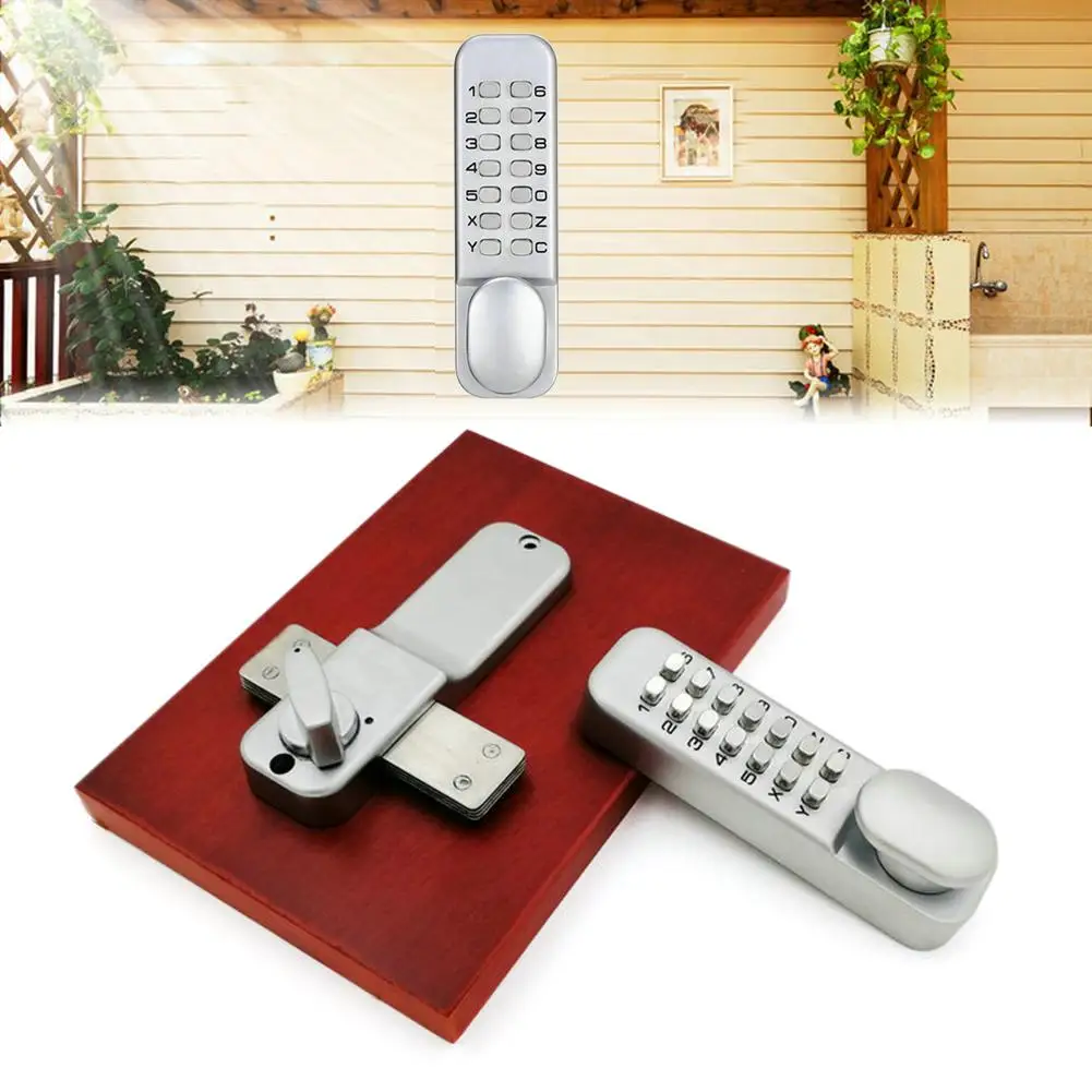 

Digital Mechanical Code Lock Keypad Password Door Opening Lock for Home Bedroom Living Room Door Accessories